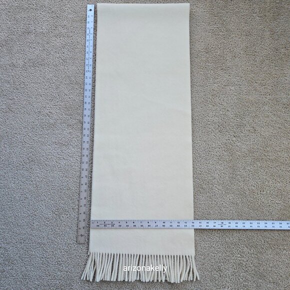 NWOT {LUXURY} Wool Cashmere Scarf Thick Soft *AMAZING* - Picture 6 of 17